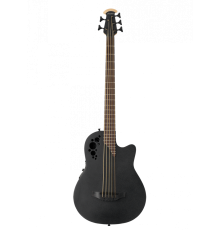 Ovation B7785TX-5 Elite Mid Cutaway Black Textured 5-струнная электроакустическая бас-гитара, цвет черный текстурированный