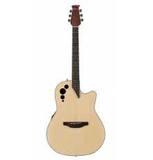 Applause AE44II-4S Elite Mid Cutaway Natural Satin гитара электроакустическая, цвет натуральный матовый, производство Китай