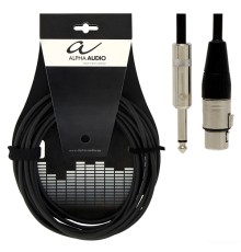 Alpha Audio Pro Line Microphone Cable XLR/Jack 6 м кабель микрофонный, 6м