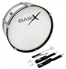 Basix Junior Bass Drum 22x7" бас-барабан маршевый с ремнем и колотушкой