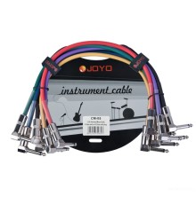 Joyo CM-05 Patch Cables 36 см jack-Jack 6,3 набор инструментальных кабелей 36 см