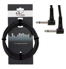 Alpha Audio Basic Line Instrumental Angled Patch Cable 0.3 м 6 шт. инструментальный патч-кабель 0,3м 2х6,3мм mono jack