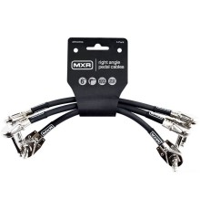 Dunlop 3PDCP06 Patch Cable набор патч-кабелей, плоские угловые TS-TS, 3 шт