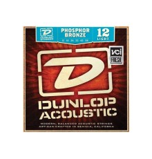 Dunlop DAP Phosphor Bronze Light 12-54 струны для вестерн-гитары фосфорная бронза