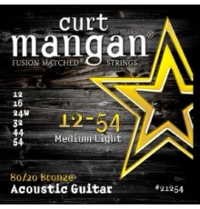Curt Mangan 80/20 Bronze Medium Light Set 12-54 