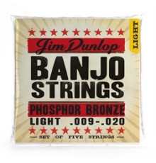 Dunlop DJP0920 Banjo Phosphor Bronze Light 9-20 