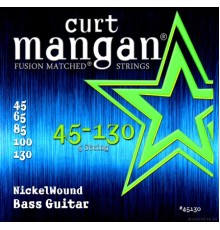 Curt Mangan Nickel Wound 5-String Bass Set 45-130 