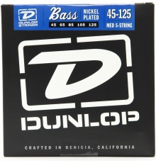 Dunlop DBN Nickel Plated Steel Bass Medium 5 45-125 