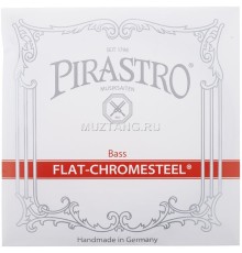 Струны для контрабаса PIRASTRO Flat-Chromesteel 342020 3/4 