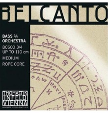 Thomastik Belcanto BC65 струна H для контрабаса, среднее натяжение, плетеный сердечник