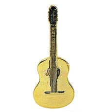 GEWA Pins Classic guitar значок классическая гитара, позолоченный